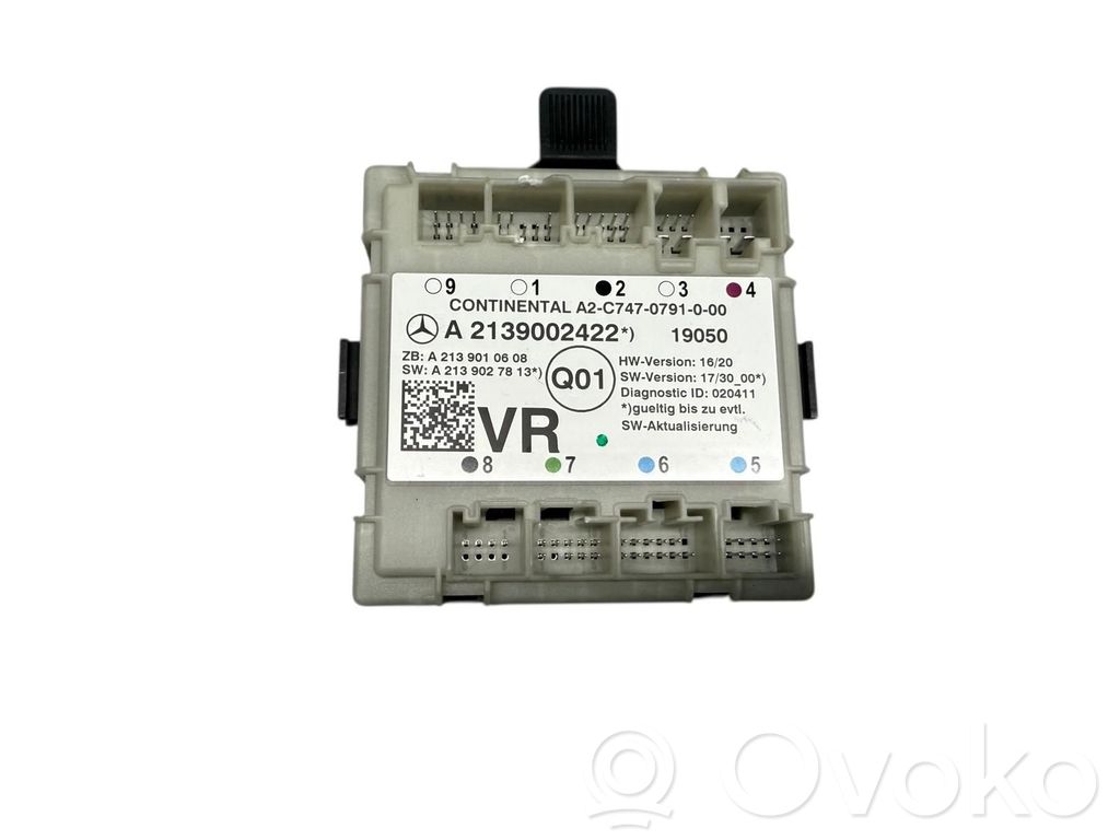 Mercedes-Benz C W205 Door control unit/module 