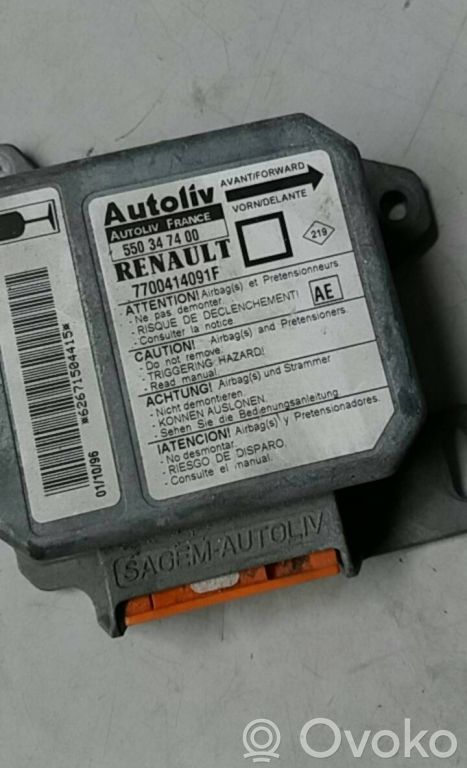 Renault Megane I Airbag control unit/module 
