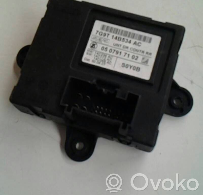 Other control units/modules   6G9T14B534AC