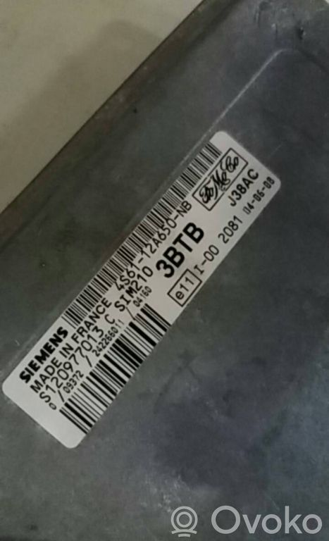 Engine control unit/module   4S6112A650NB