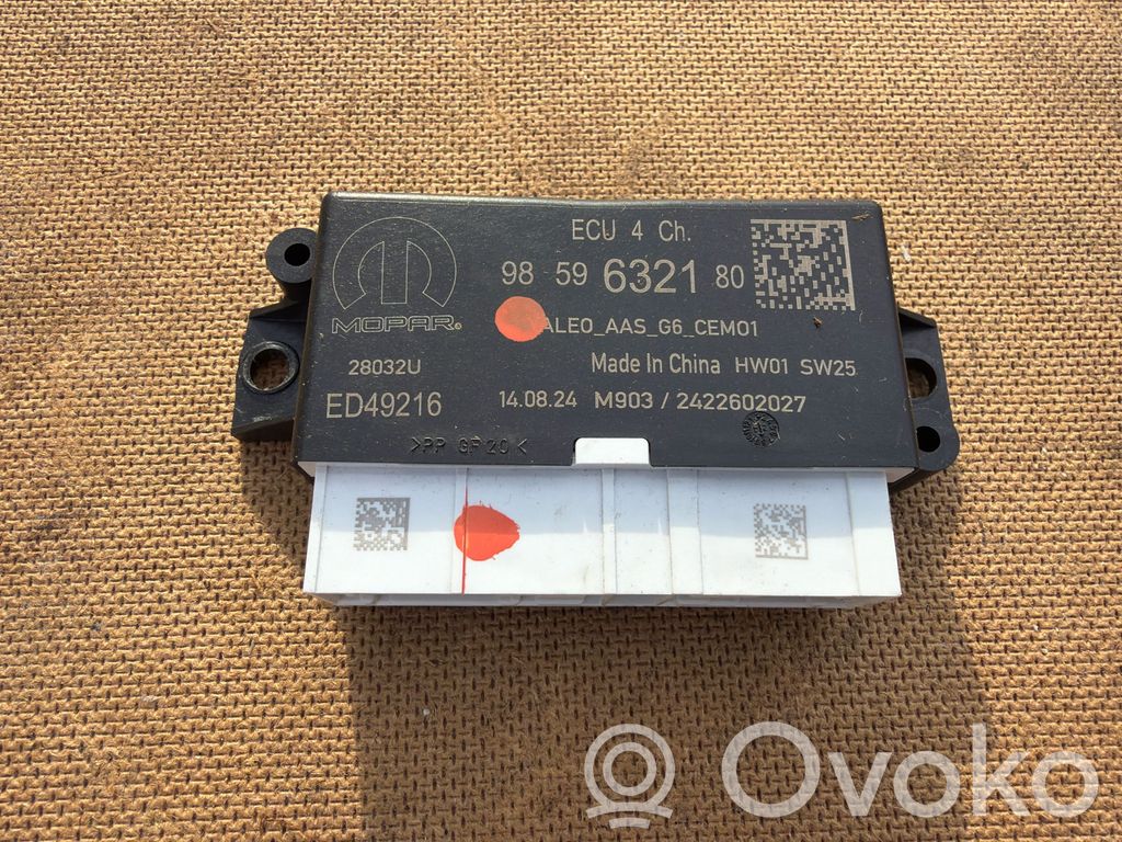 Peugeot 2008 II Unidad de control/módulo PDC de aparcamiento 