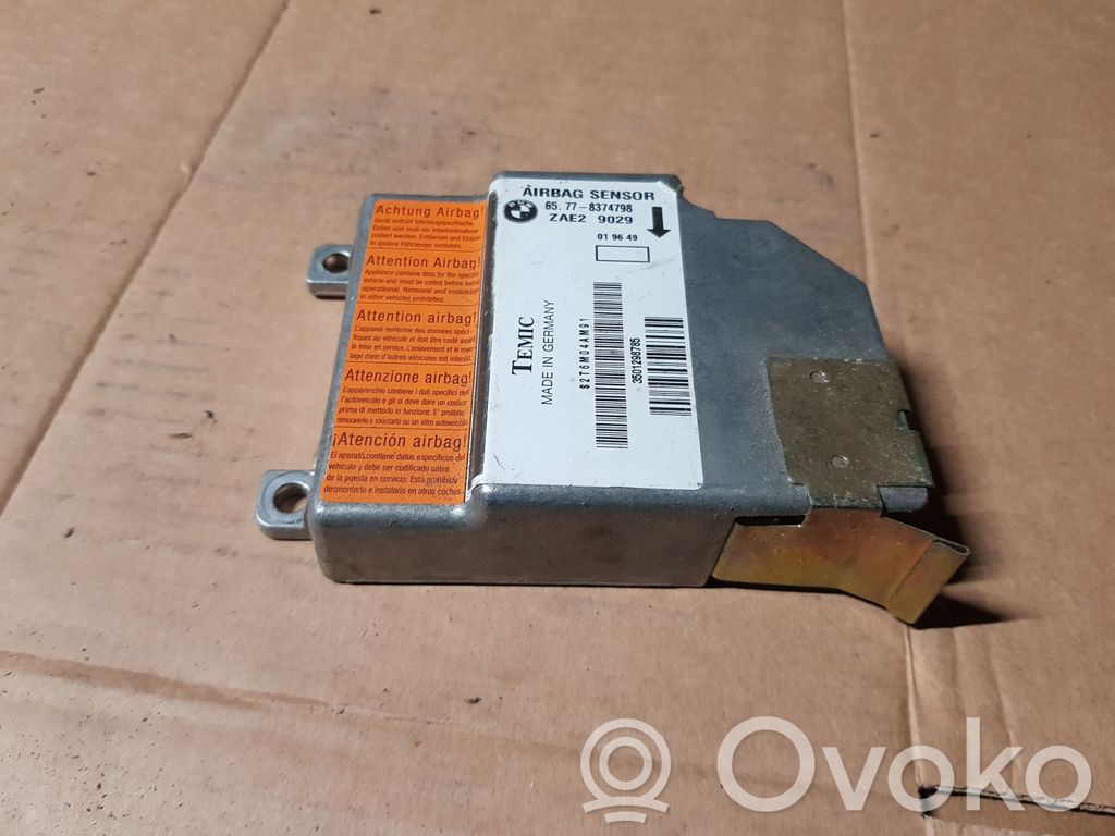 BMW 5 E39 Airbag control unit/module 