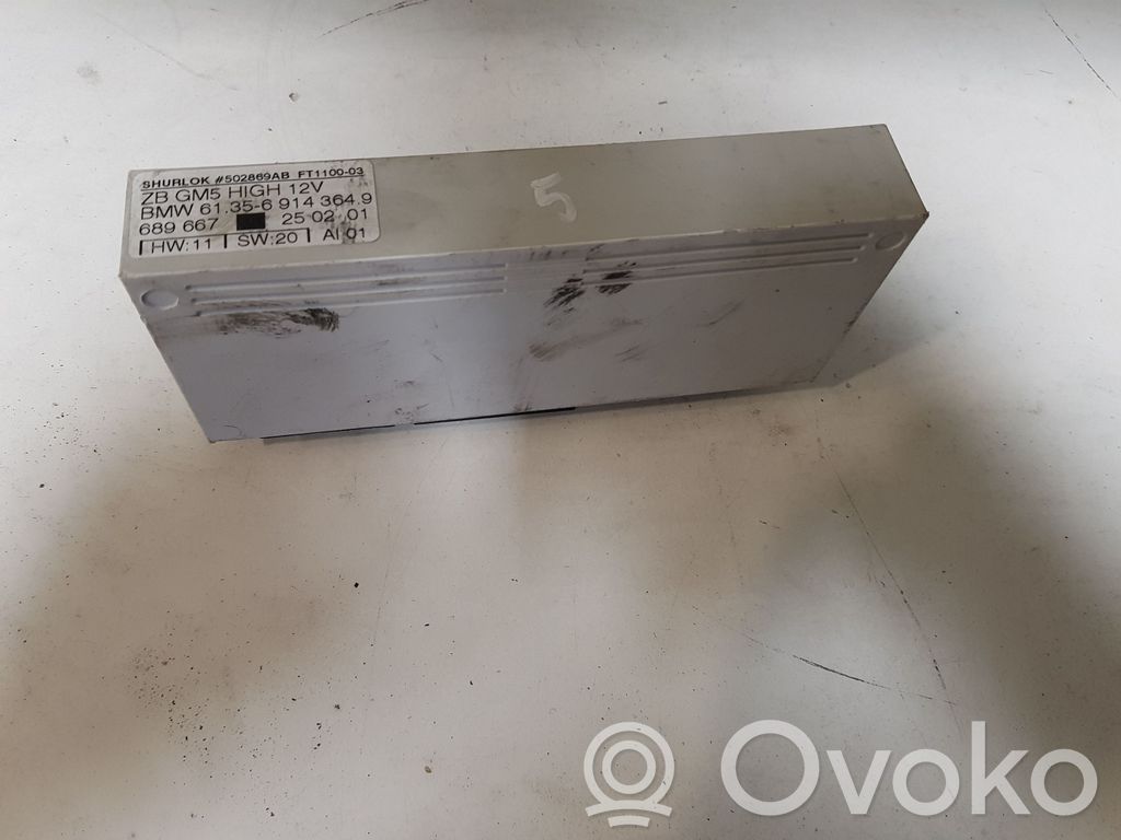 BMW 3 E46 Komforto modulis 