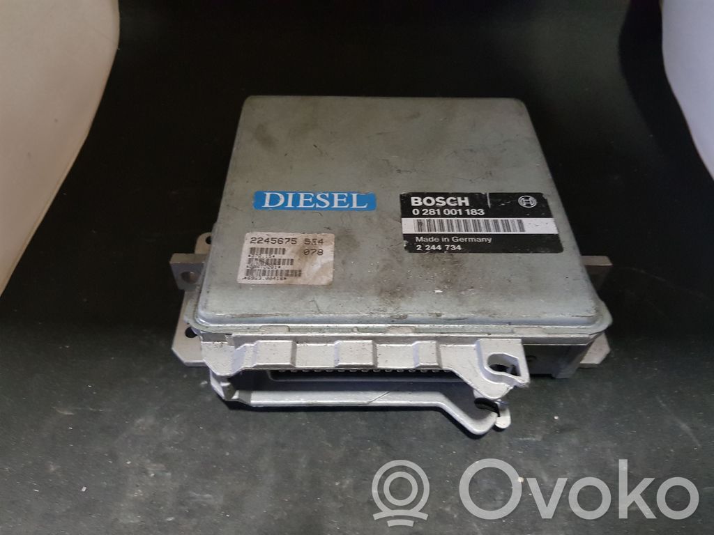 Engine control unit/module   0281001183
