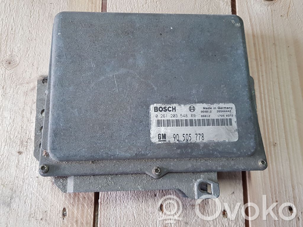 Opel Omega B2 Engine control unit/module 