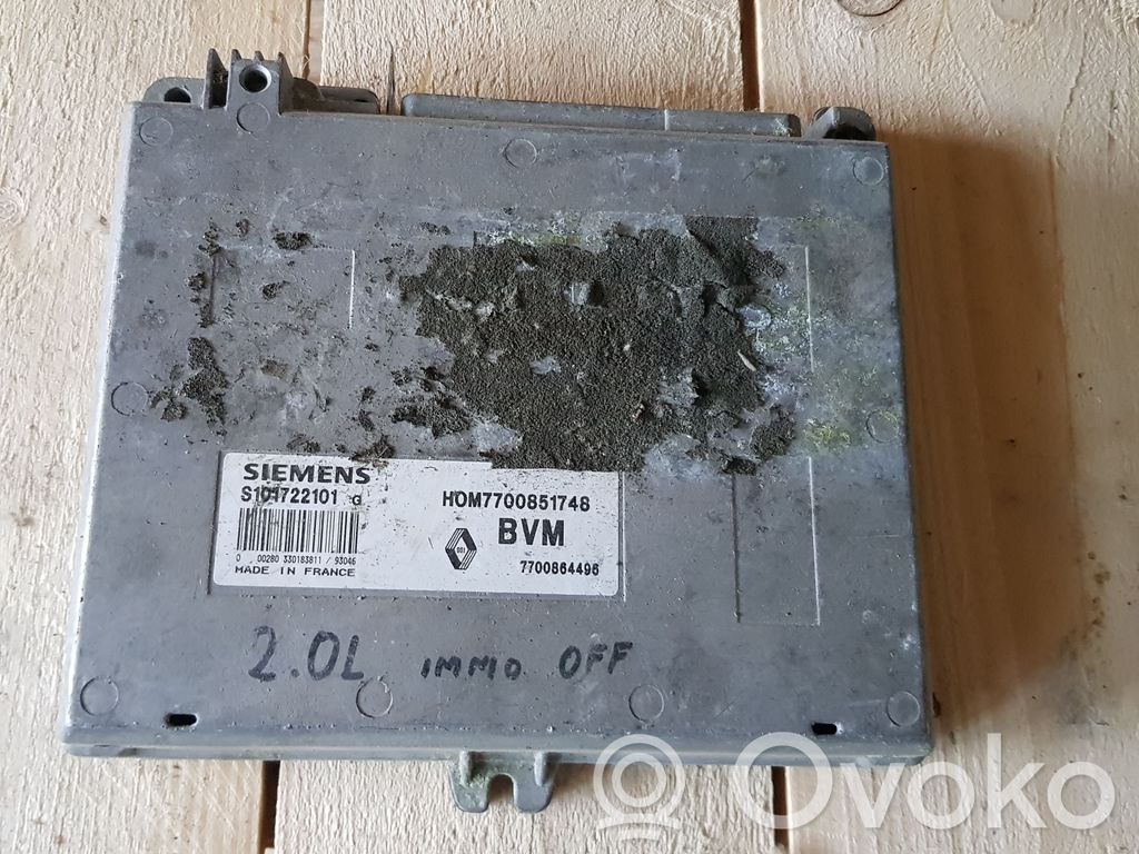 Engine control unit/module   7700851748