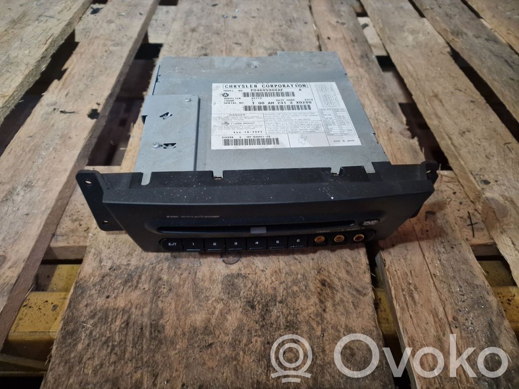 Chrysler Pacifica Navigation unit CD/DVD player 