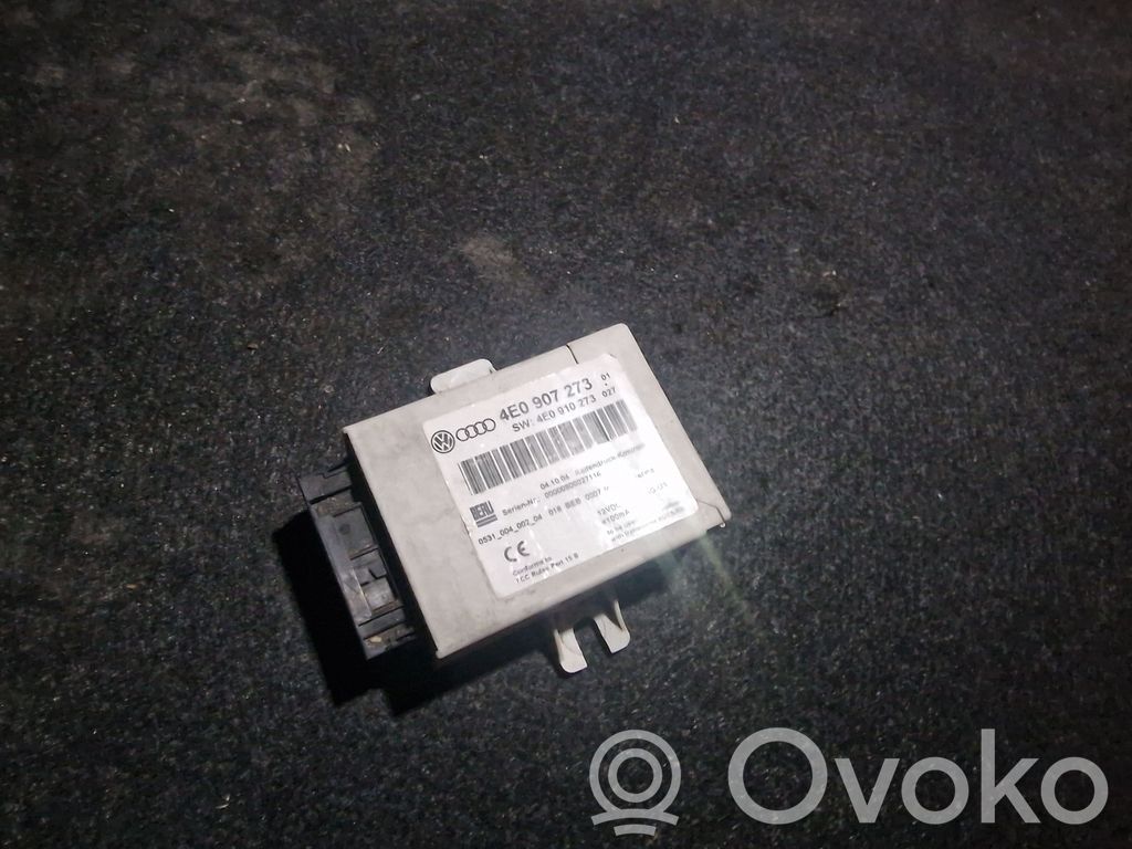 Audi A6 S6 C6 4F Tire pressure control unit 