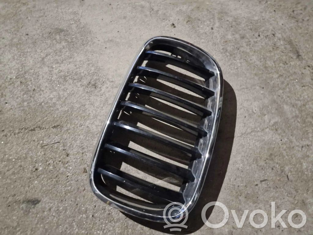 BMW X5 E70 Front bumper upper radiator grill 