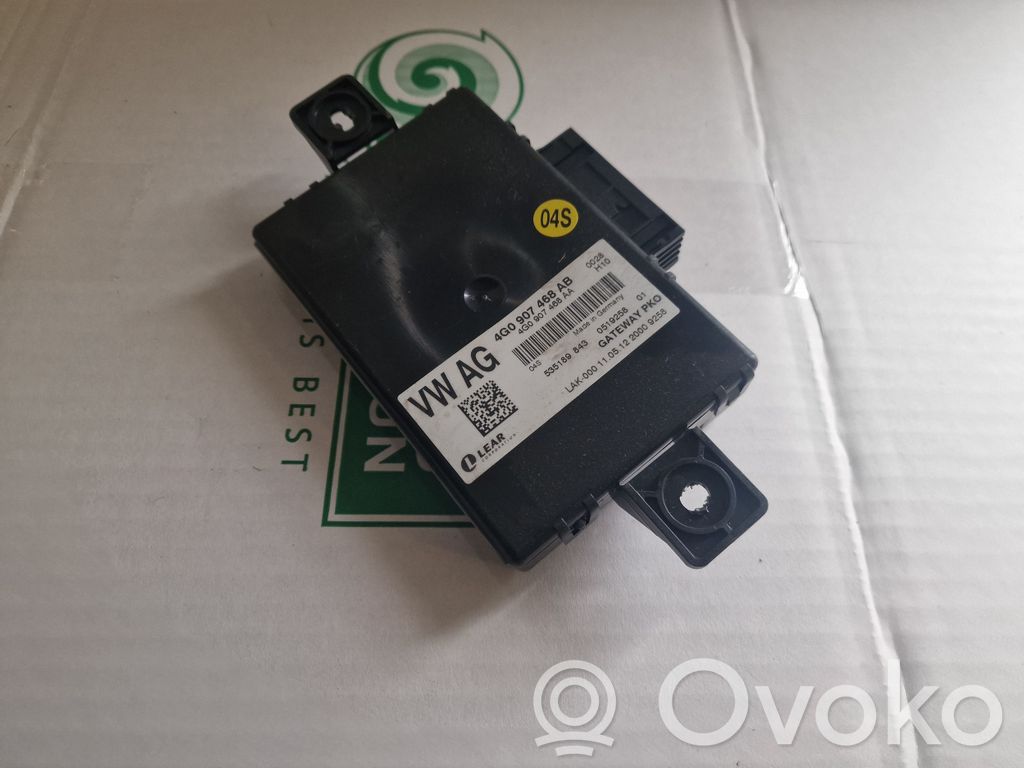 Audi A6 S6 C7 4G Módulo de control Gateway 