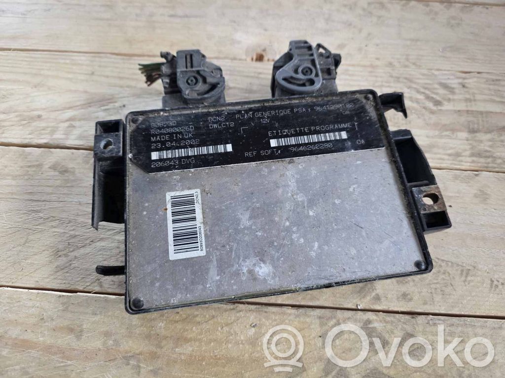 Peugeot Partner Engine control unit/module 