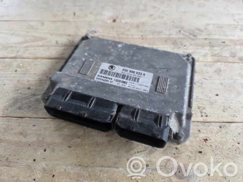 Engine control unit/module   03E906033A