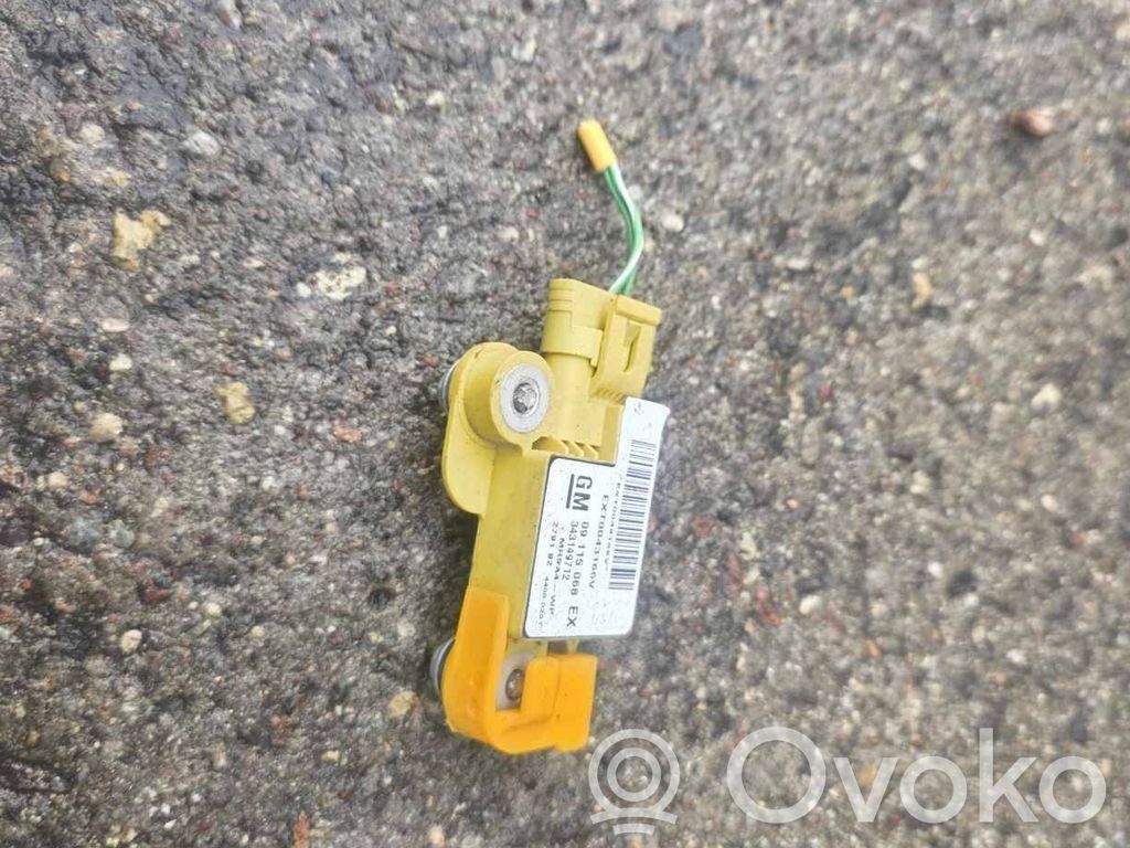 Opel Corsa C Sensor impacto/accidente para activar Airbag 