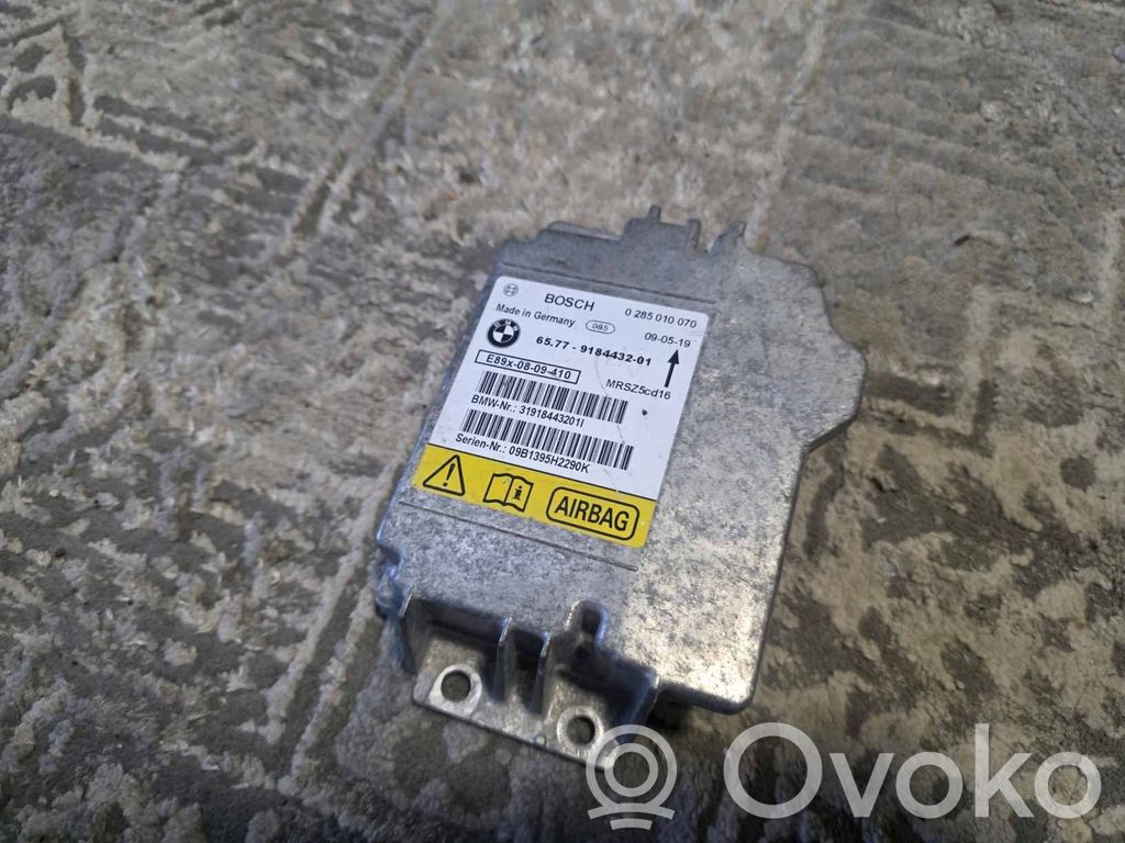 BMW 3 E92 E93 Unidad de control/módulo del Airbag 