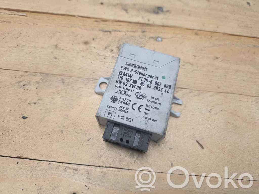 BMW 3 E46 Imobilaizera vadības bloks 