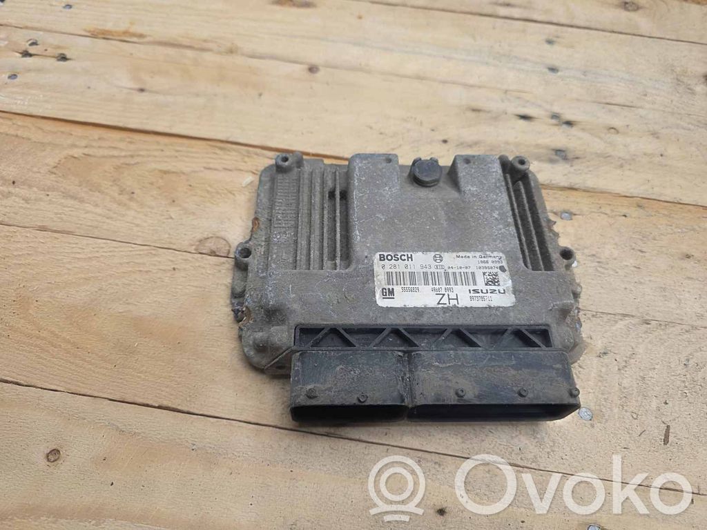 Opel Astra H Engine control unit/module 