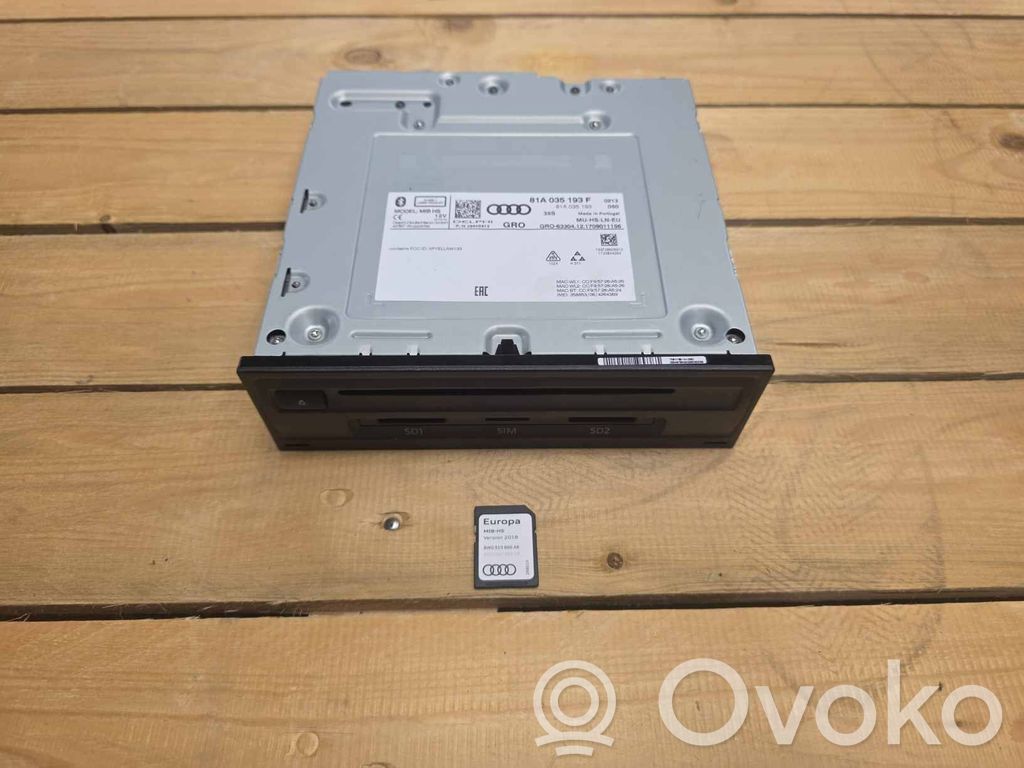 Audi A3 S3 8V Radio/CD/DVD/GPS head unit 