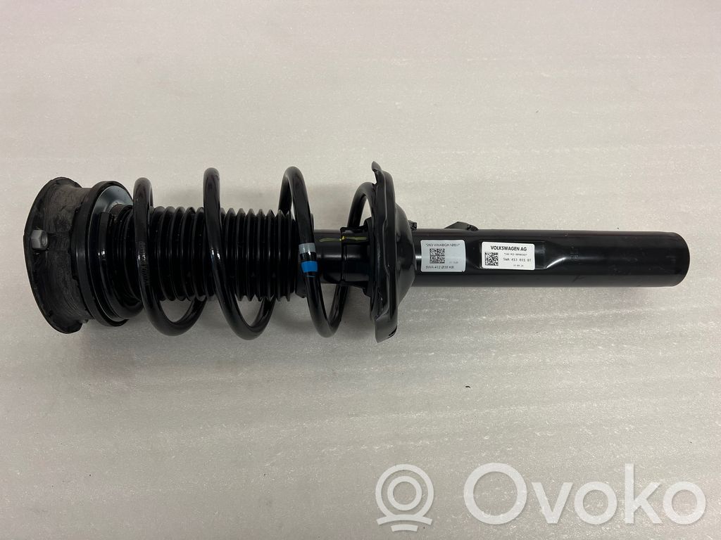 Volkswagen Golf VIII Amortyzator osi przedniej ze sprężyną 