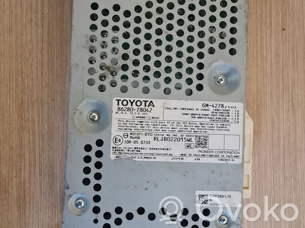 Lexus NX Garso stiprintuvas 
