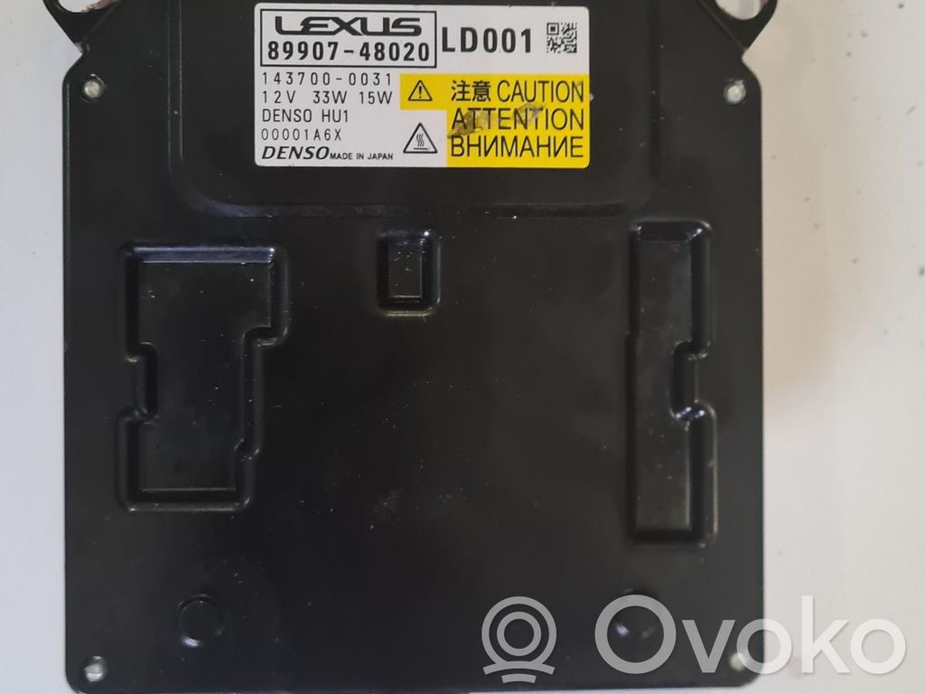 Lexus RX 450H LED ballast control module 