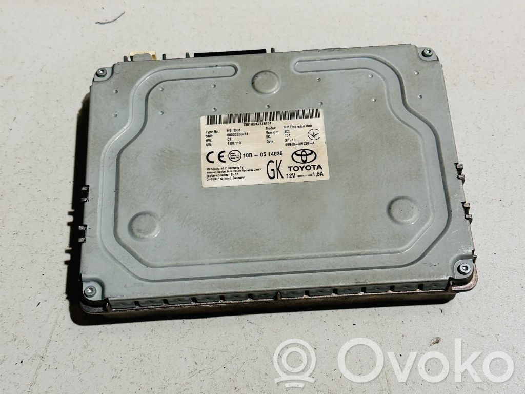 Unité / module navigation GPS   868400W230A