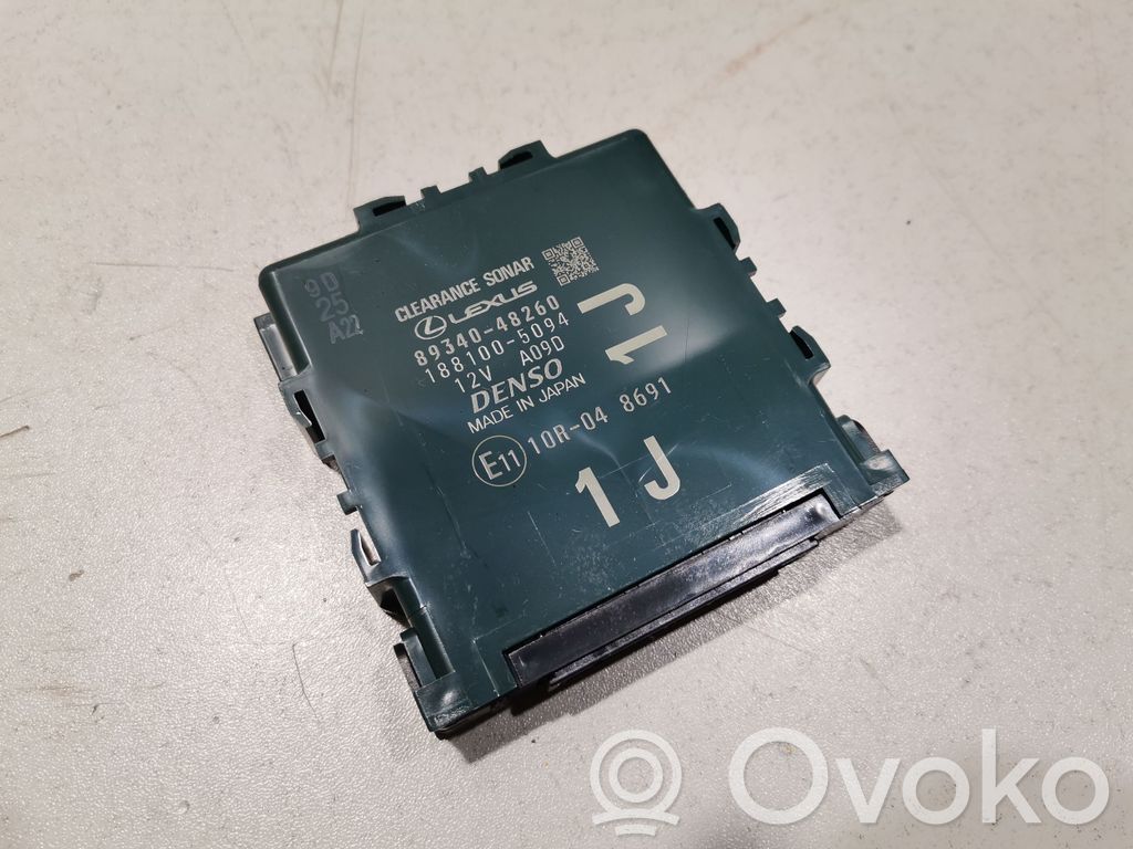 Lexus RX 450H Parking PDC control unit/module 