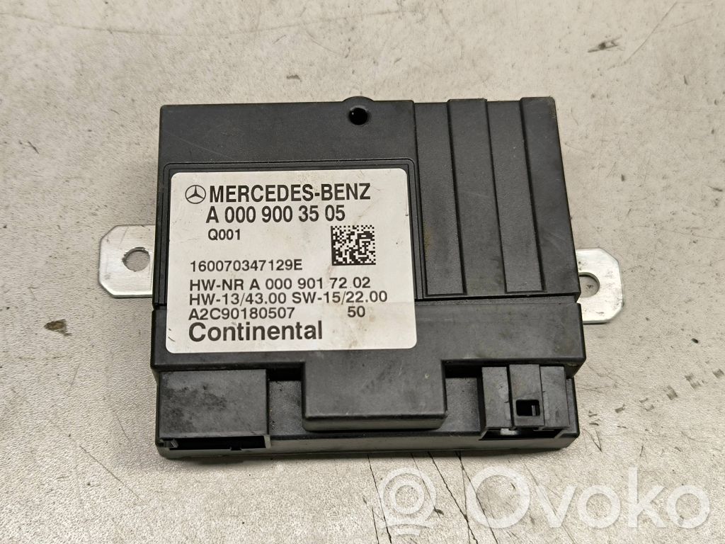 Mercedes-Benz C W205 Sterownik / Moduł pompy wtryskowej 
