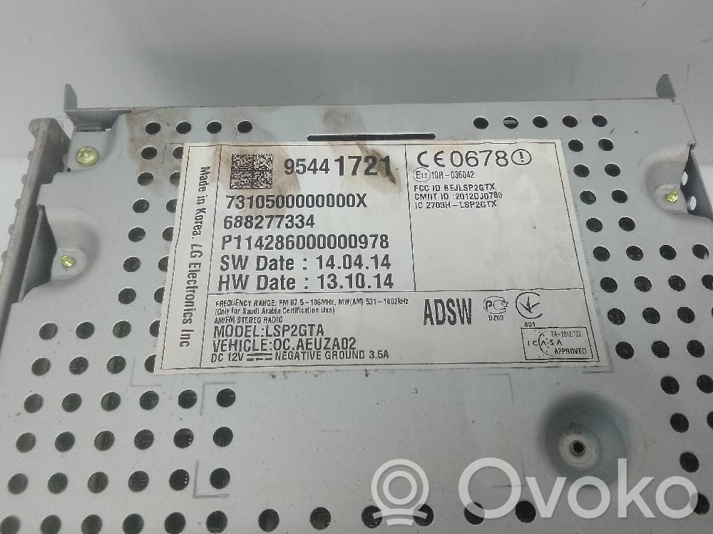 Opel Corsa E Ecran/afișaj/ecran mic 