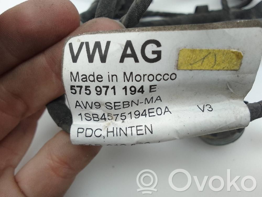 Seat Ateca Cableado del sensor de aparcamiento (PDC) 
