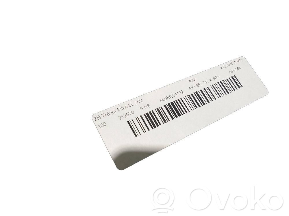 Audi A6 S6 C8 4K Consola central 