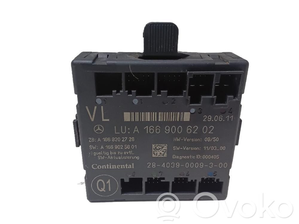 Mercedes-Benz ML W166 Autres unités de commande / modules