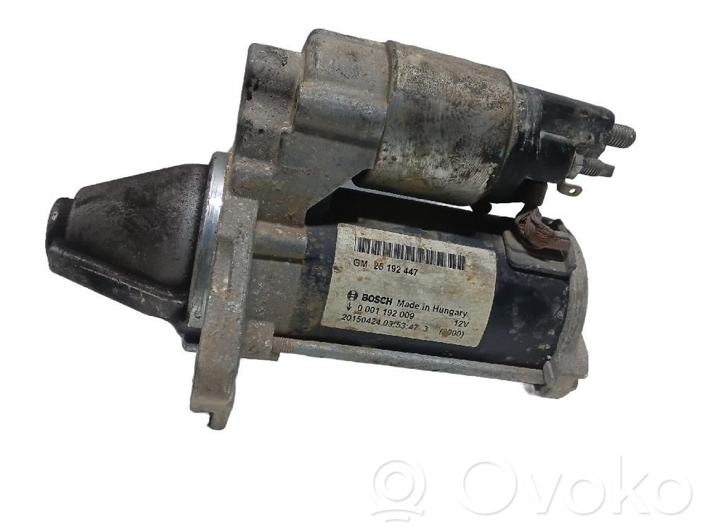 Motor de arranque   25196021