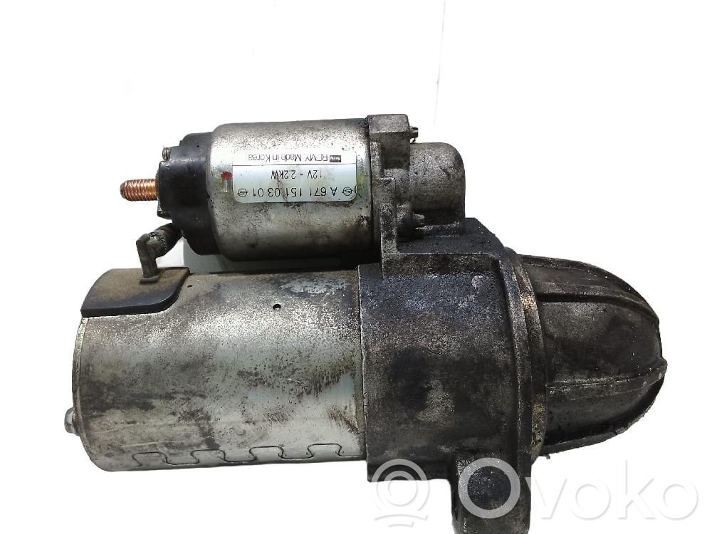 Motorino d’avviamento   A6711510301