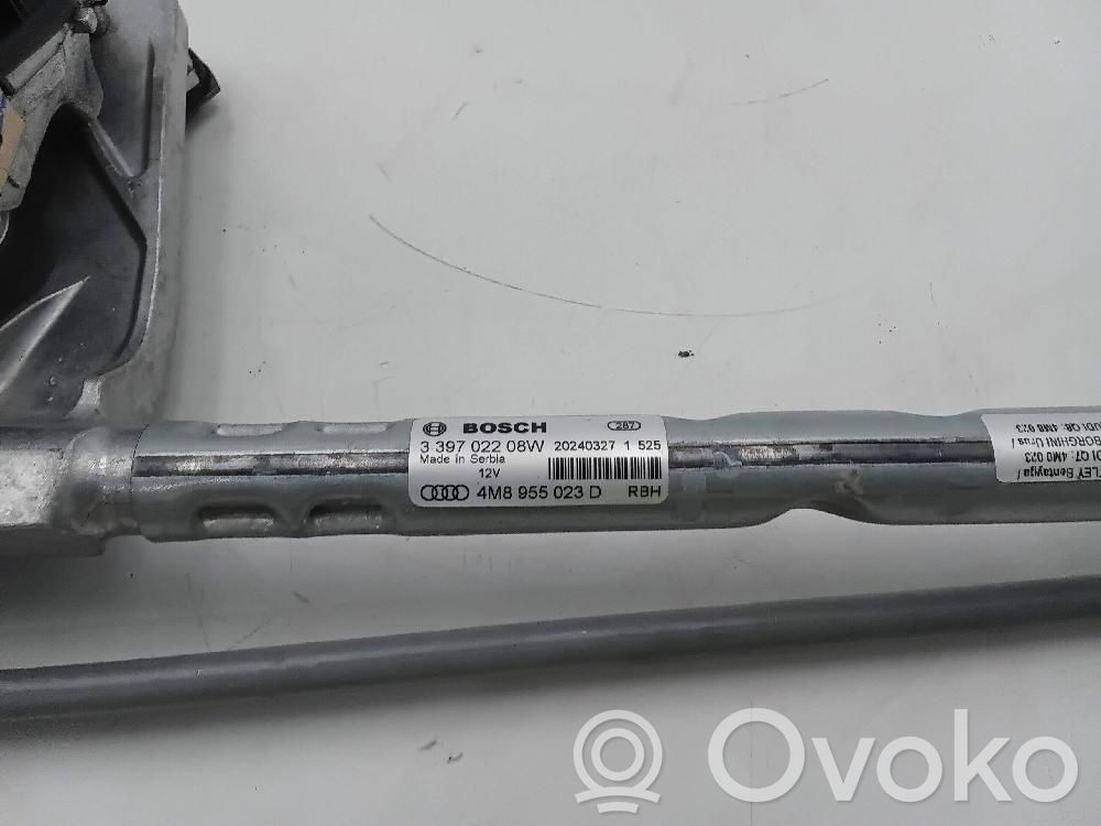 Audi RS Q8 Mechanizm i silniczek wycieraczek szyby przedniej / czołowej 