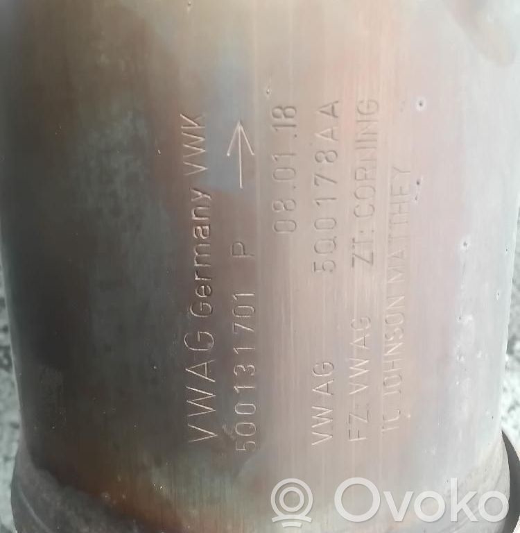 Volkswagen Golf VII Filtru de particule catalizator/FAP/DPF 