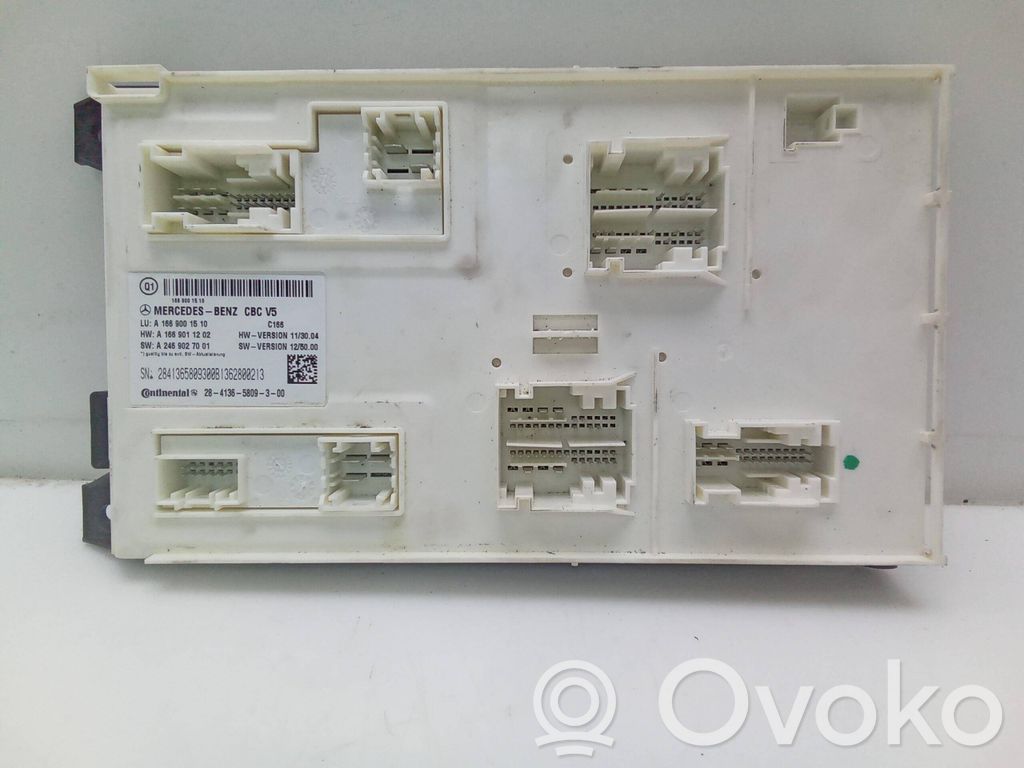 Mercedes-Benz ML W166 Unitate/modul de control motor 