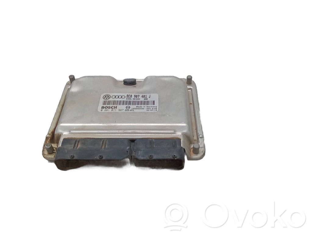 Audi A4 S4 B7 8E 8H Motorsteuergerät/-modul 