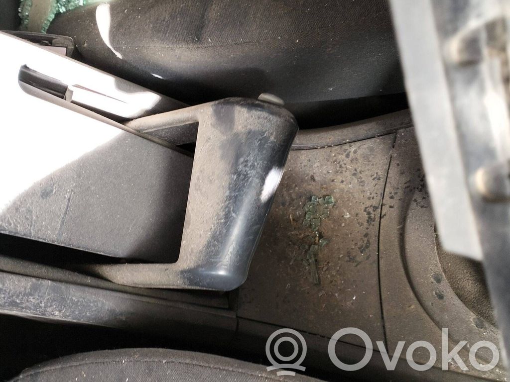 Renault Megane II Osłona dźwigni hamulca ręcznego skóra / tkanina 