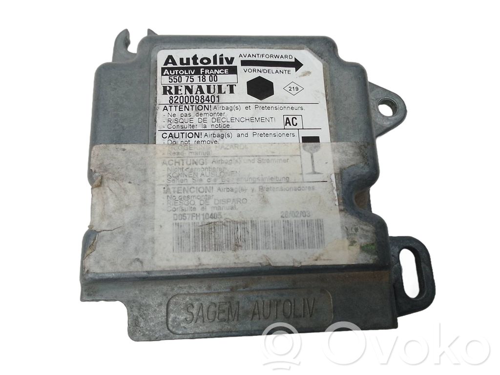 Renault Kangoo I Sterownik / Moduł ECU