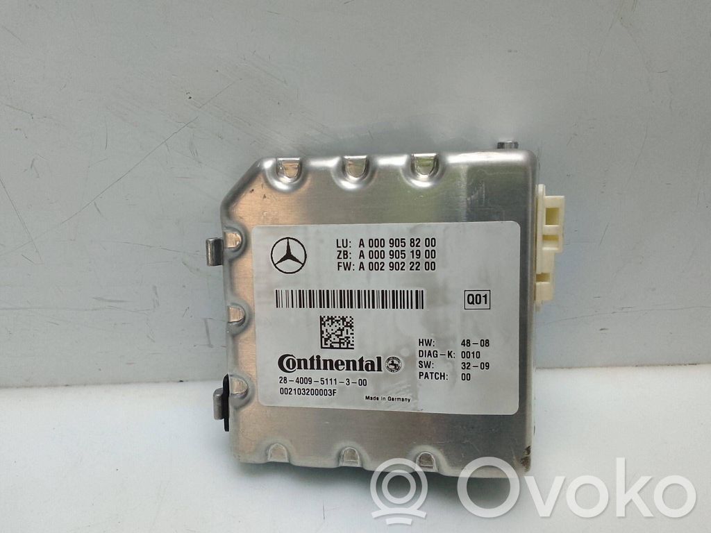 Mercedes-Benz E W212 Centralina/modulo sistema frenante 