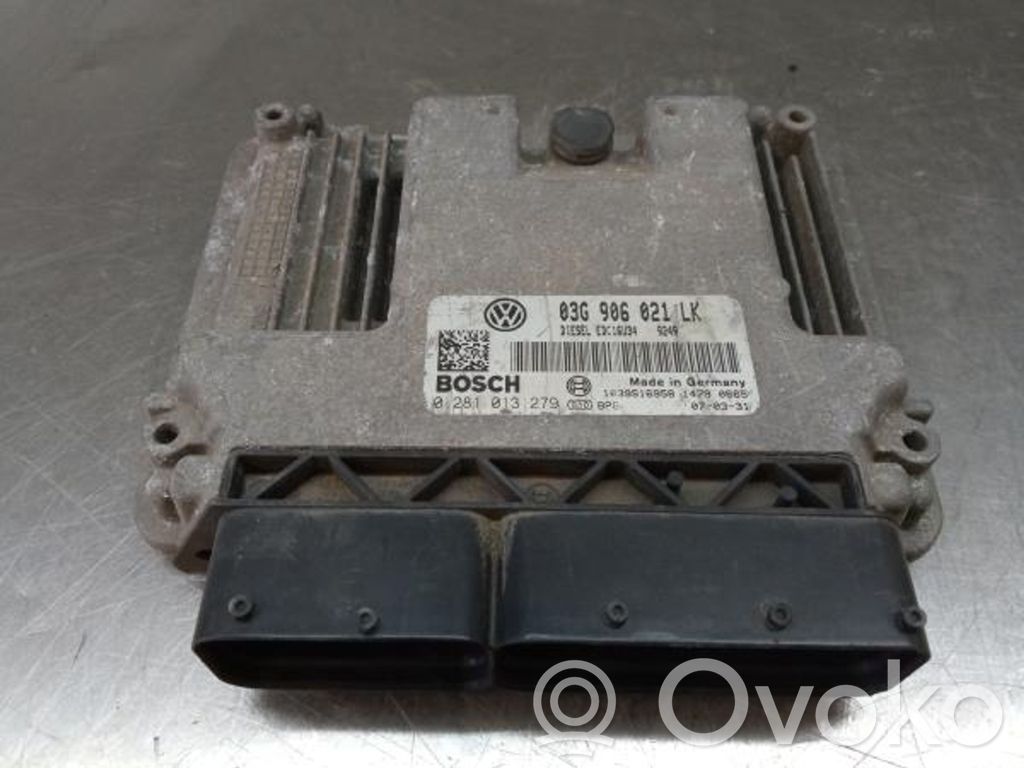 Unidad de control/módulo del motor   03G906021LK,0281013279,1039S16958
