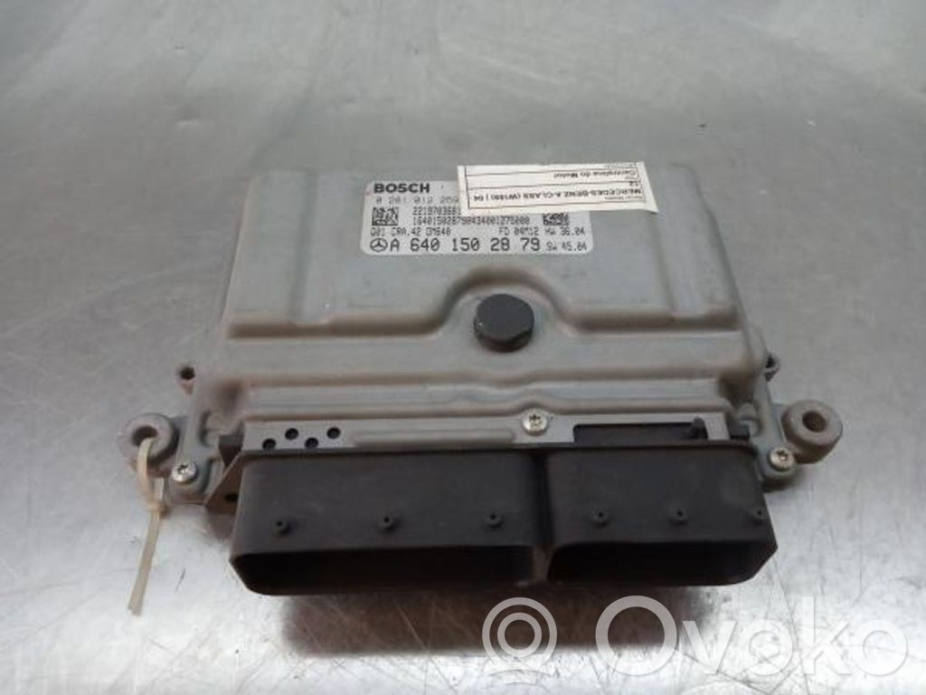 Mercedes-Benz A W169 Engine control unit/module 