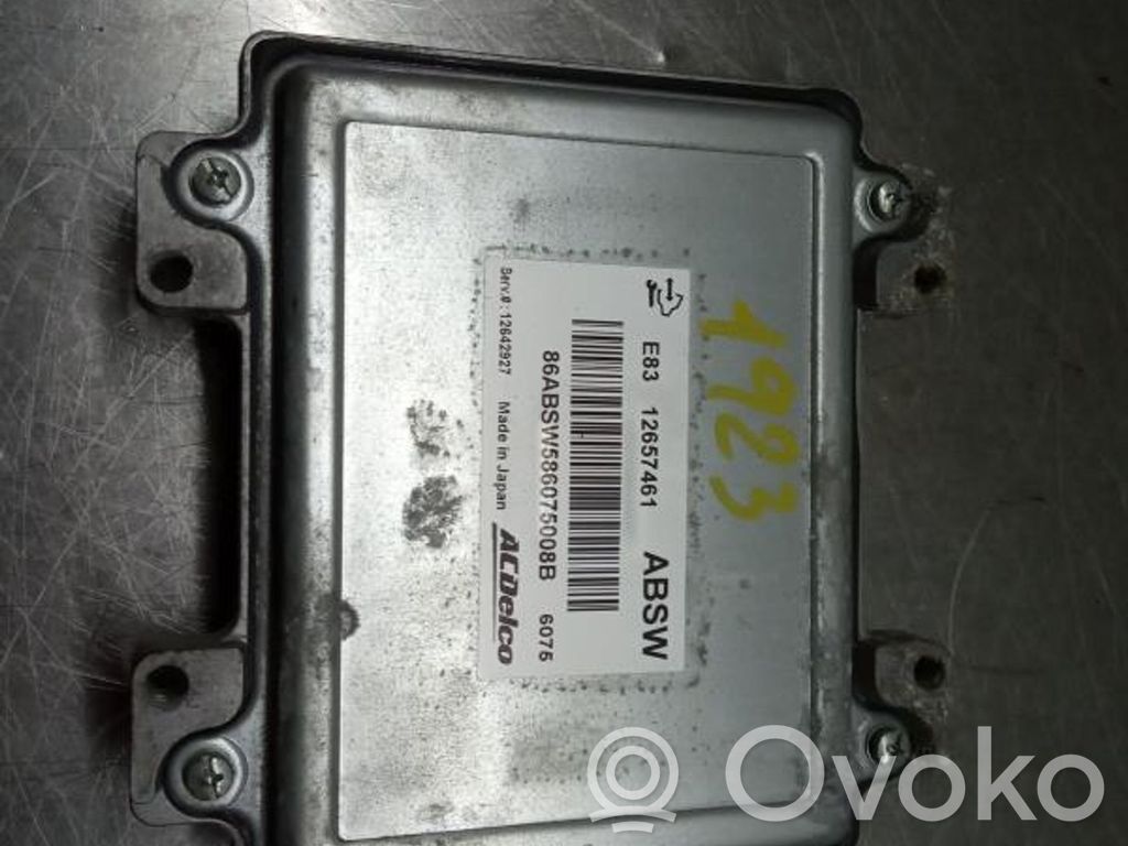 Engine control unit/module   12657461,86ABSW586075008D