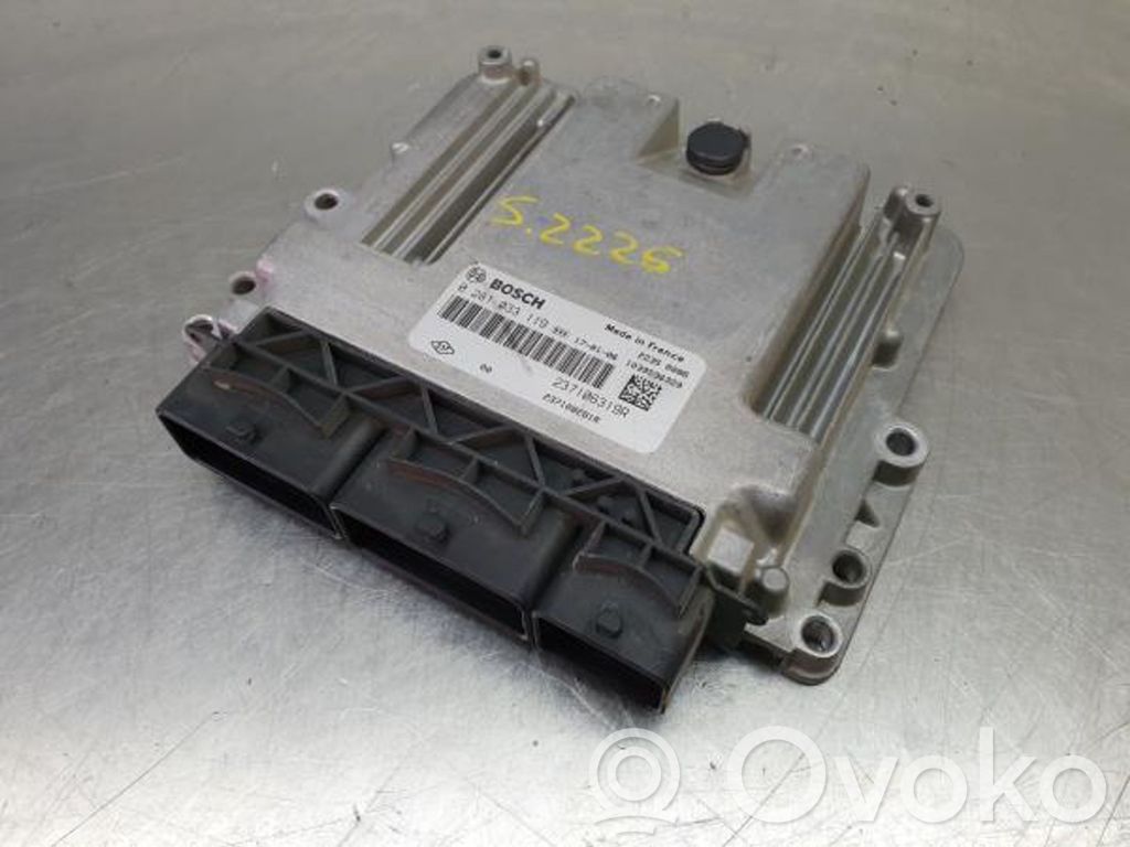 Engine control unit/module   237106319R,0281033119,1039S96329,237108281R