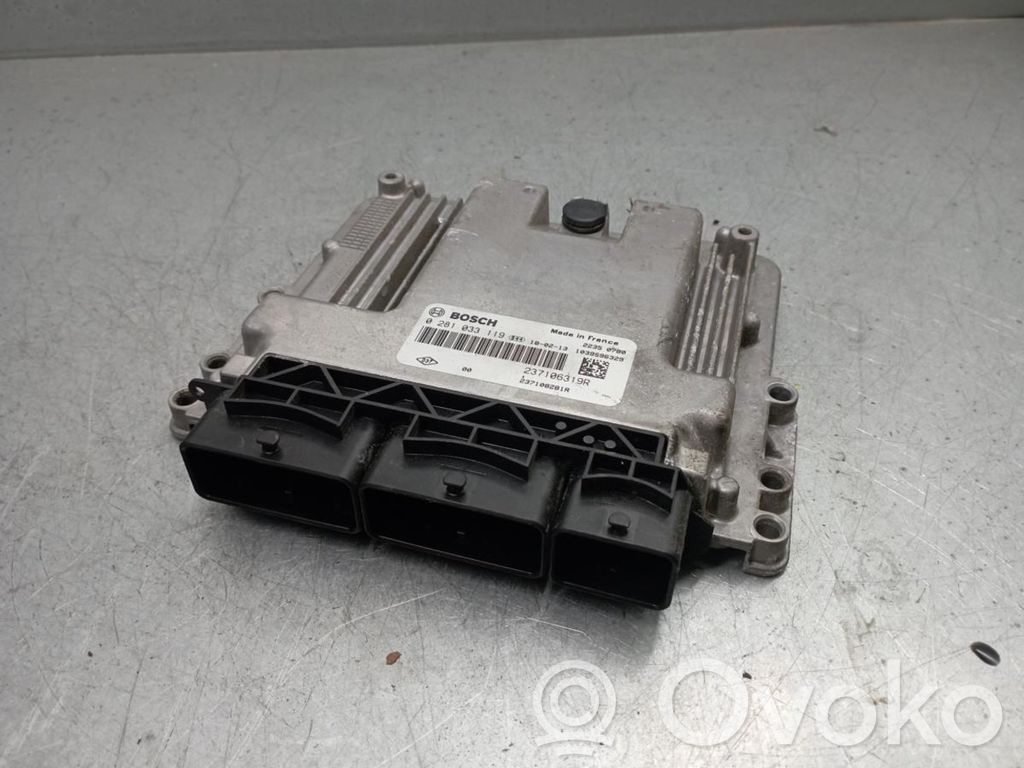Engine control unit/module   237106319R,0281033119,237108281R