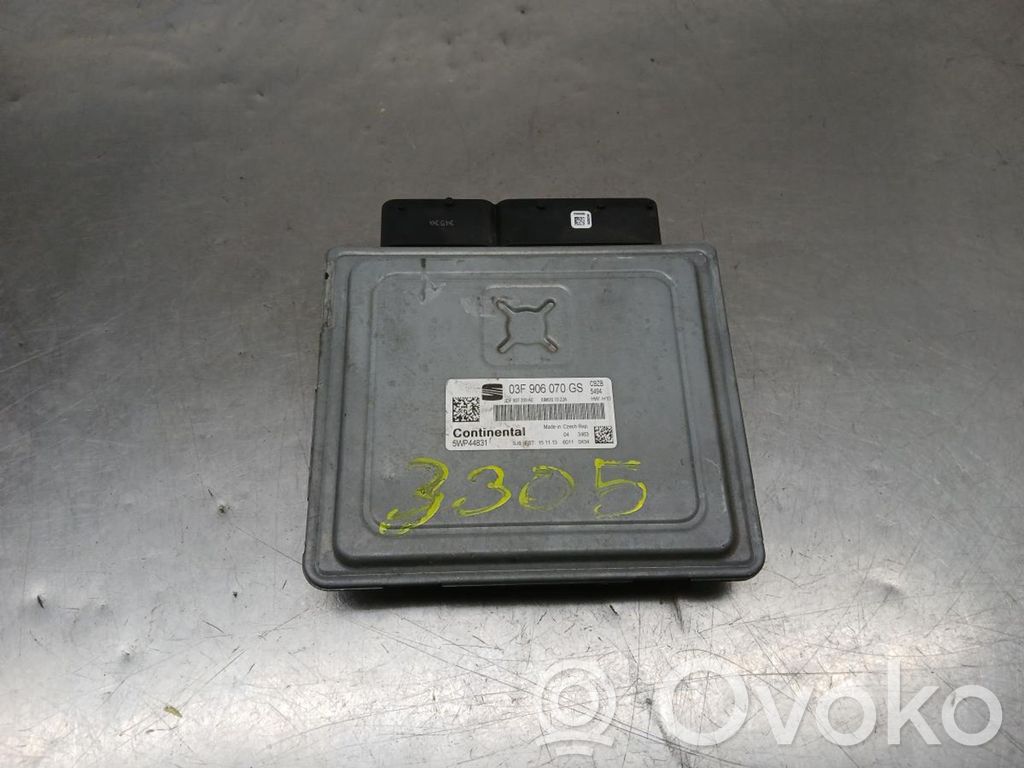 Engine control unit/module   03F906070GS,03F907309AE,5WP44831