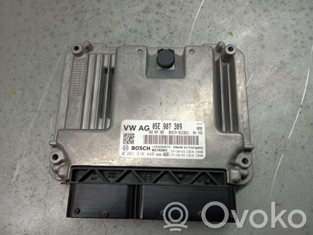 Engine control unit/module   05E907309,0261S16449,1039S93674,13141930,MG1CS011,MOTRONIC