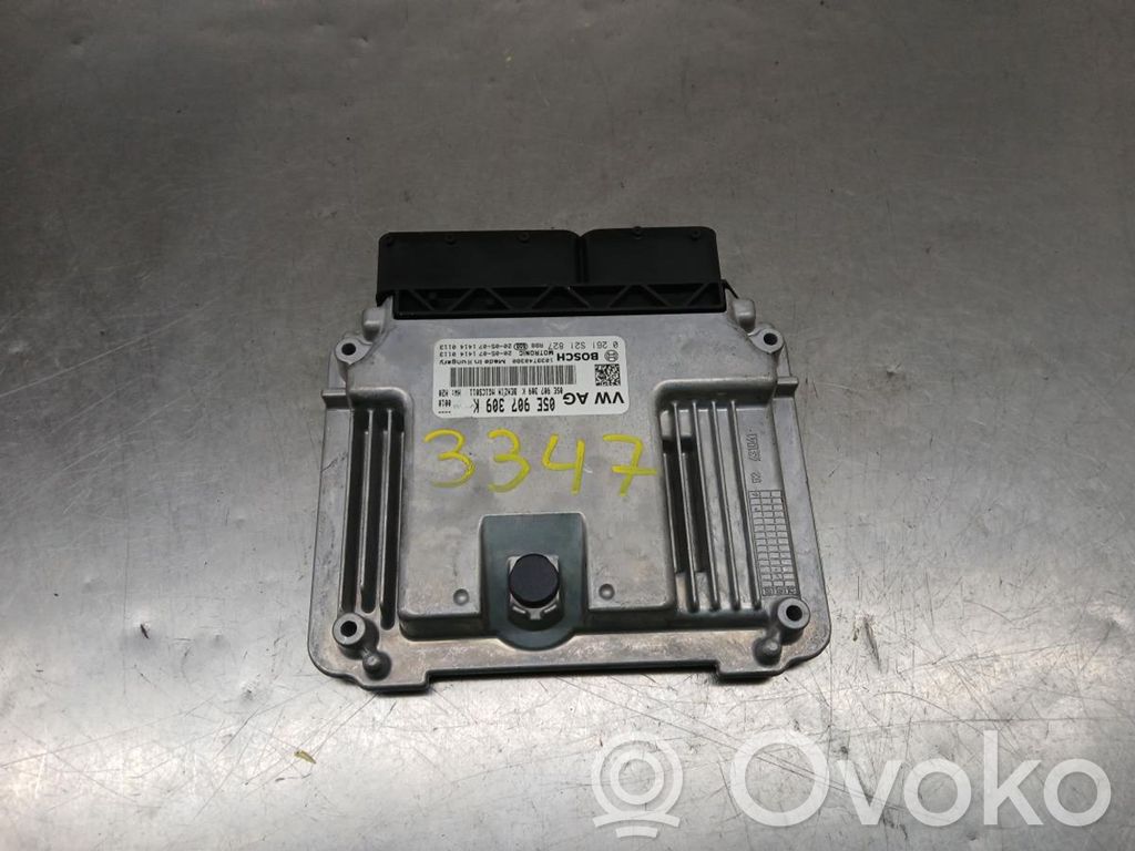 Engine control unit/module   05E907309K,0261S21827,1039T40380