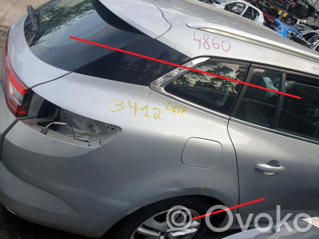 Renault Megane IV Rear quarter panel 