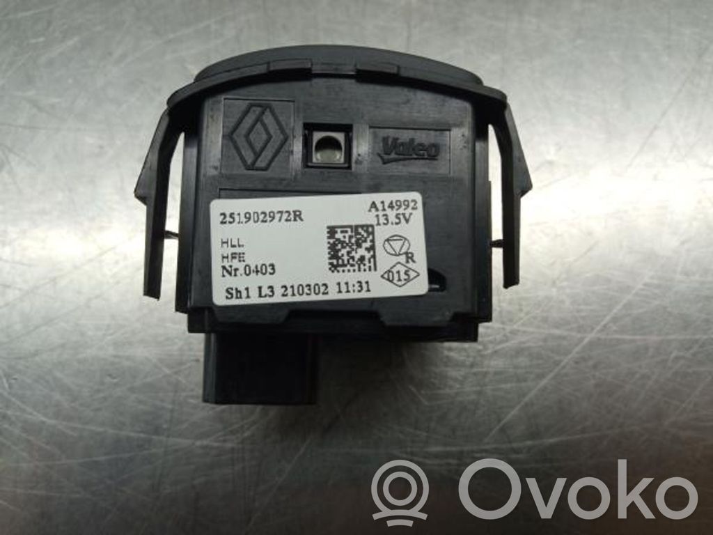 Renault Kadjar Interruptor de control multifunción 